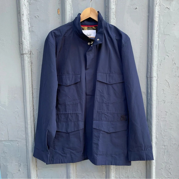 Herschel Navy Field Jacket, BNWOT, size Medium - Picture 3 of 8